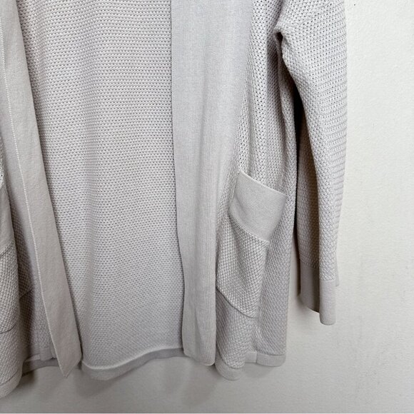 Aritzia Womens Xsmall Birch Open Front Open Knitted Cardigan - Picture 5 of 13